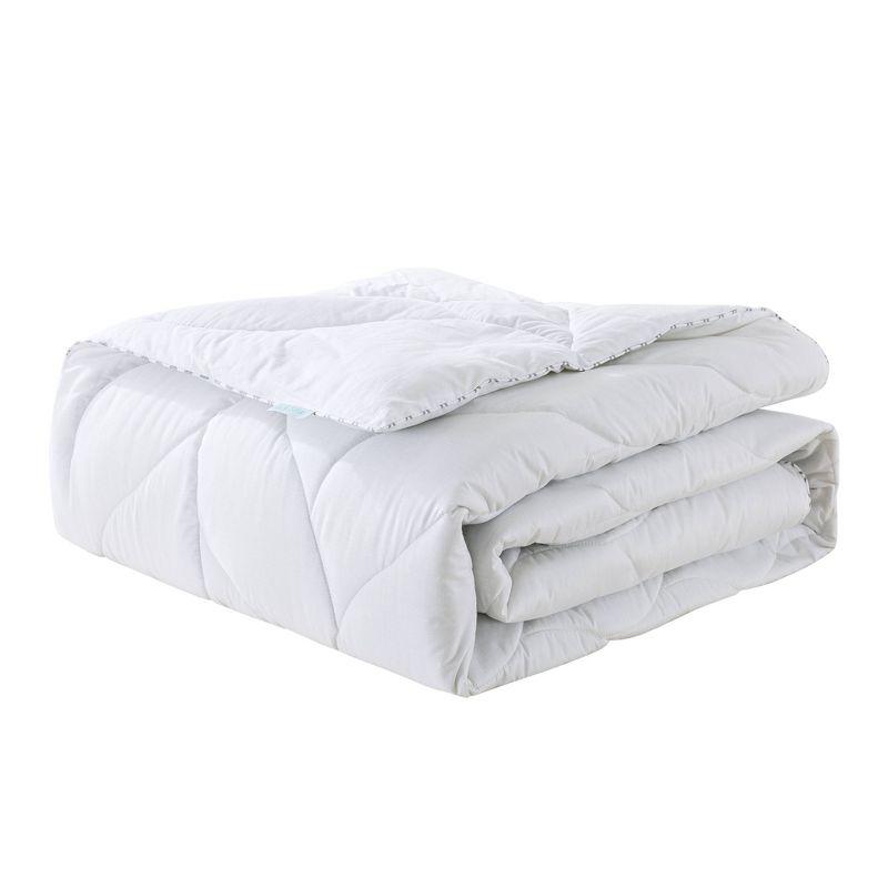 Full White Cotton Feather Fill Blanket