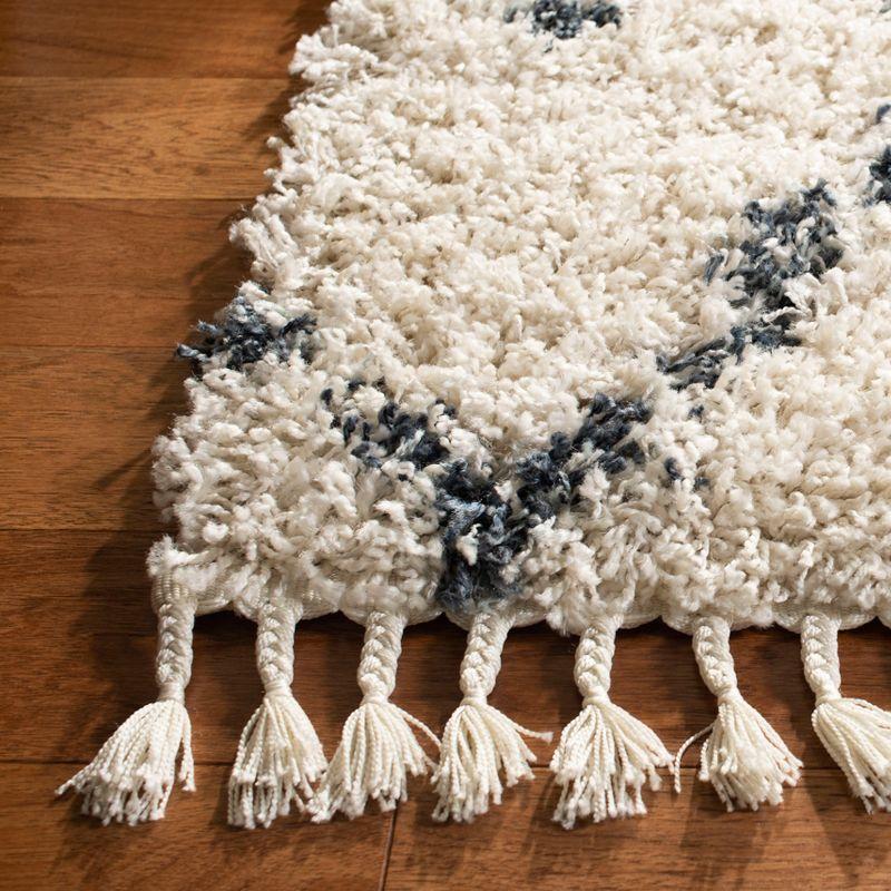 Pro Lux Shag PLX434 Power Loomed Area Rug  - Safavieh