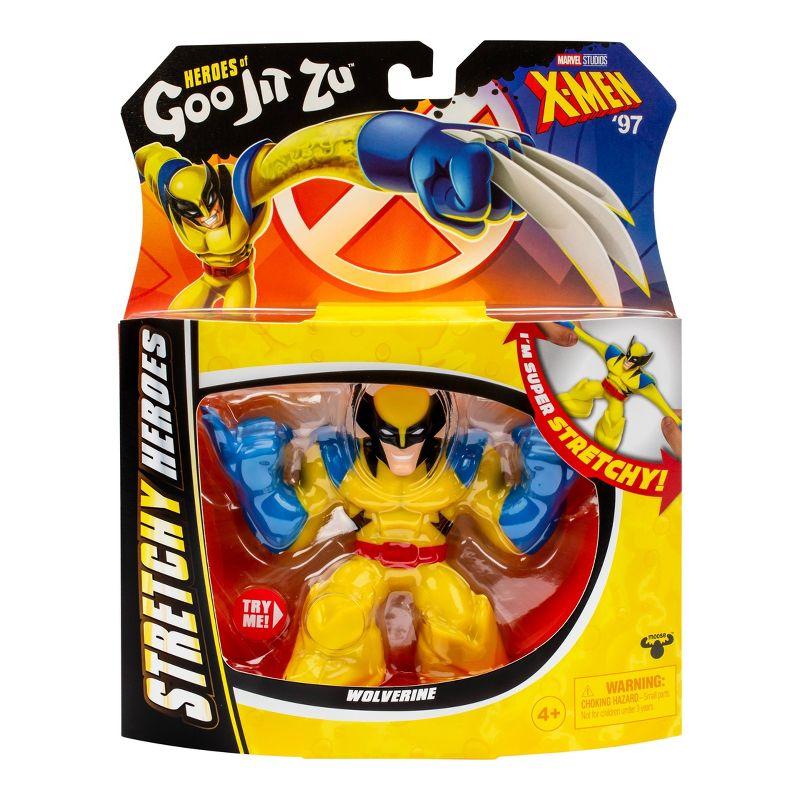 Heroes of Goo Jit Zu Stretchy Wolverine Action Figure