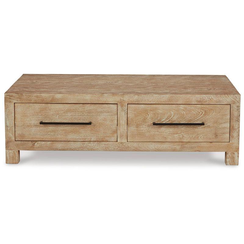 Dulandina Solid Wood Coffee Table