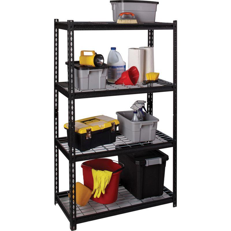 36'' W Steel Height -Adjustable Shelving Unit