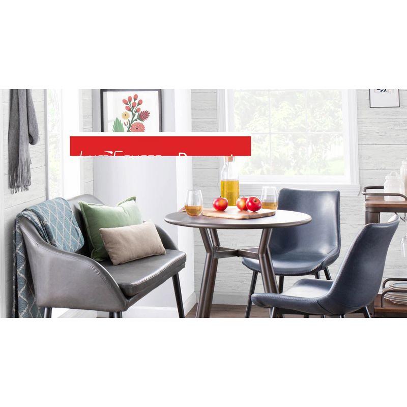 4 - Person Glass Top Four Leg Dining Set