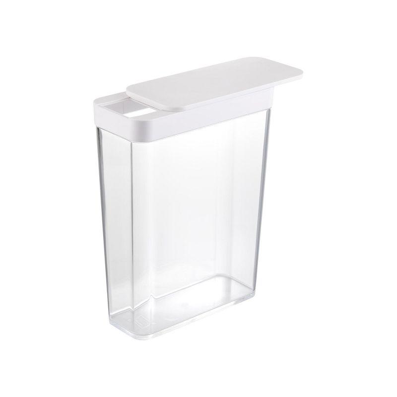 Yamazaki Home Yamazaki Home Dry Food Storage Container With Sliding Lid , Cereal, Grains, Pasta, Flour, 9.5 cups
