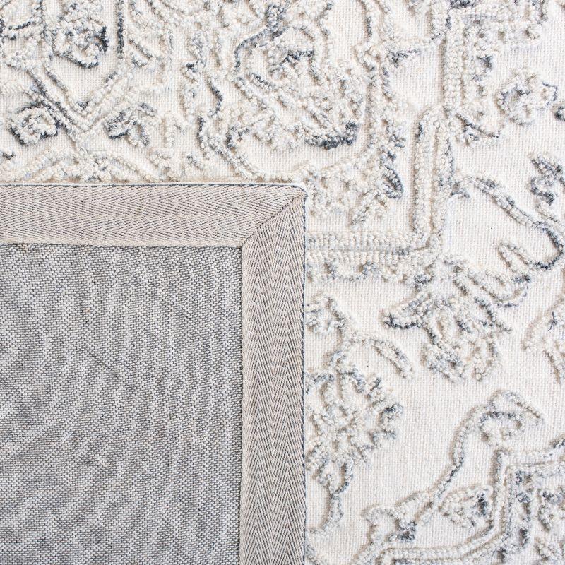 Trace TRC302 Hand Tufted Runner Rug - Ivory/Charcoal - 2'3"x8' - Safavieh.