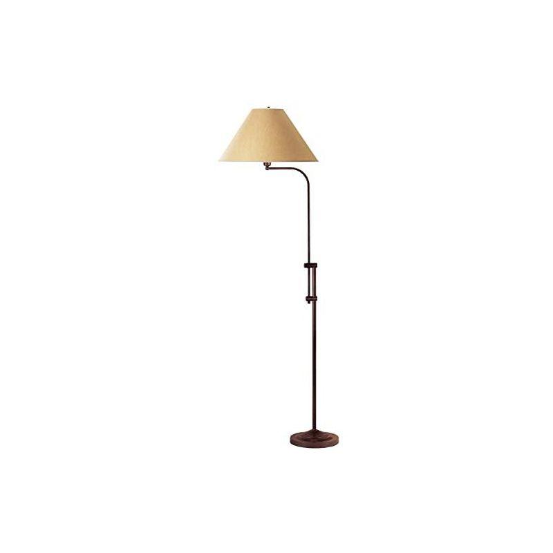 Cal Lighting 150W 3Way Floor Lamp W/Adjust Pole