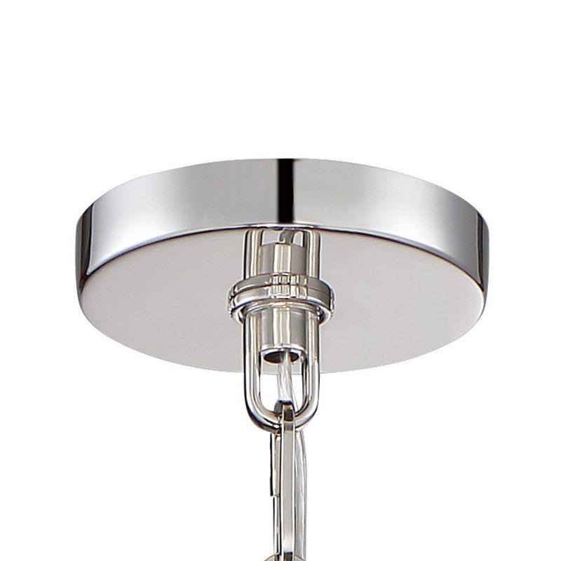 Crystorama Lighting Westwood 5 - Light Chandelier in  Polished Nickel