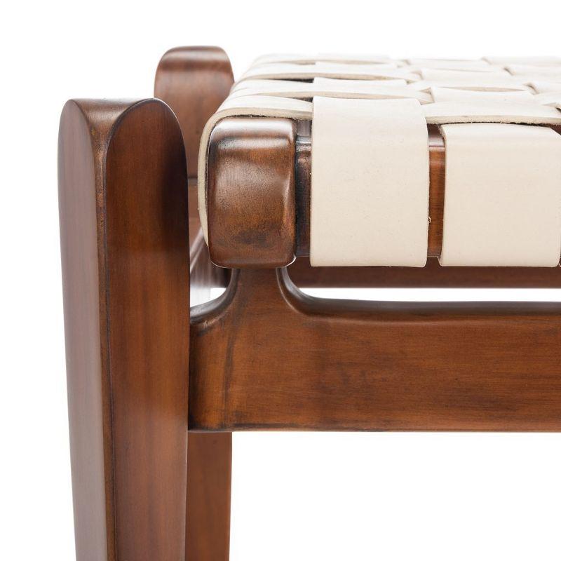 Kenan Genuine Leather Bench