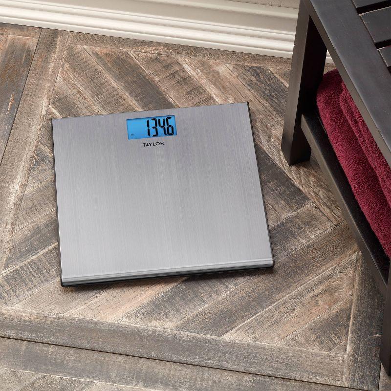 Taylor Digital Thin Stainless Steel Bathroom Scale