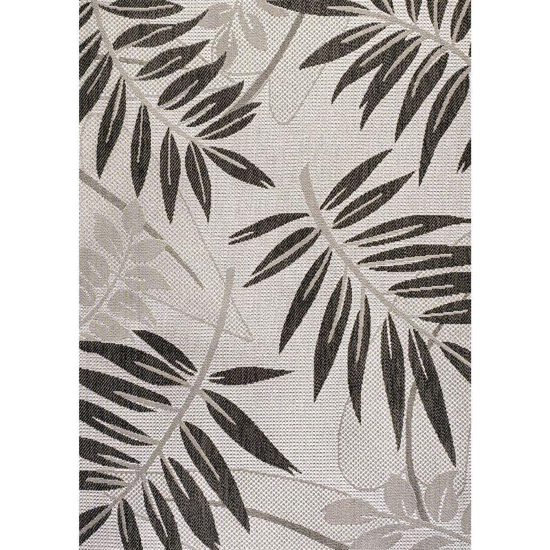 Havana Tropical Palm Leaf Indoor/Outdoor Area Rug - JONATHAN Y