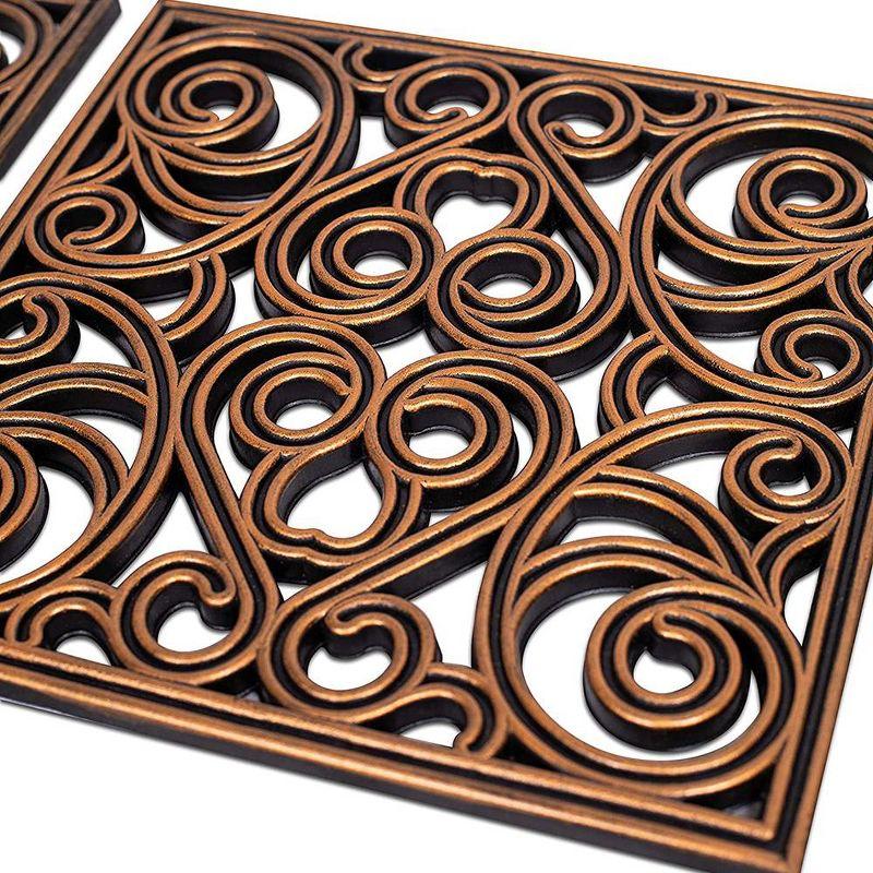 Decorative Garden Rubber Stepping Stones Tile