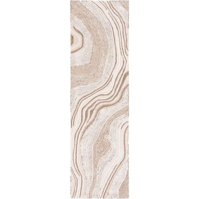 Fifth Avenue FTV121 Hand Tufted Indoor Runner - Beige/Ivory - 2'3"x8' - Safavieh