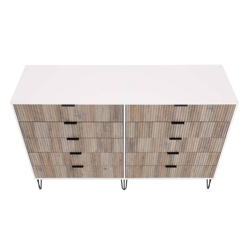 Manhattan Comfort Dumbo 10 Drawer Double Dresser