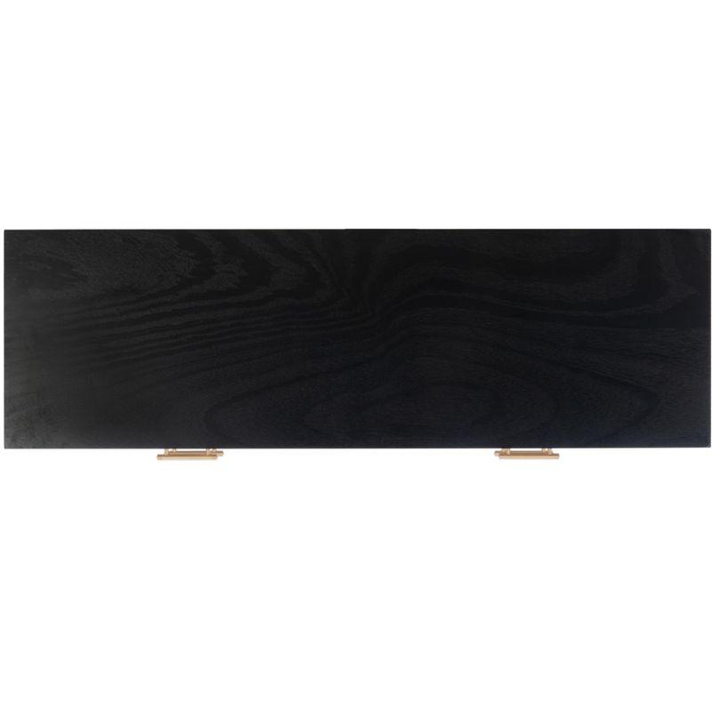 Estella 4 Drawer Console Table - Black - Safavieh