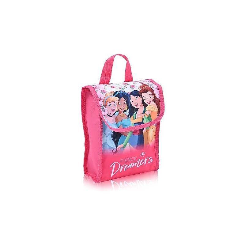 Disney Girls Princesses School Backpacks For Kids, Princess 6-piece
