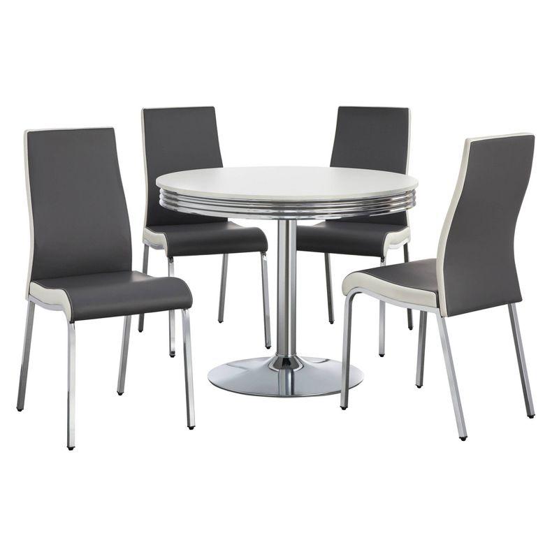 Torrance Pedestal Dining Set