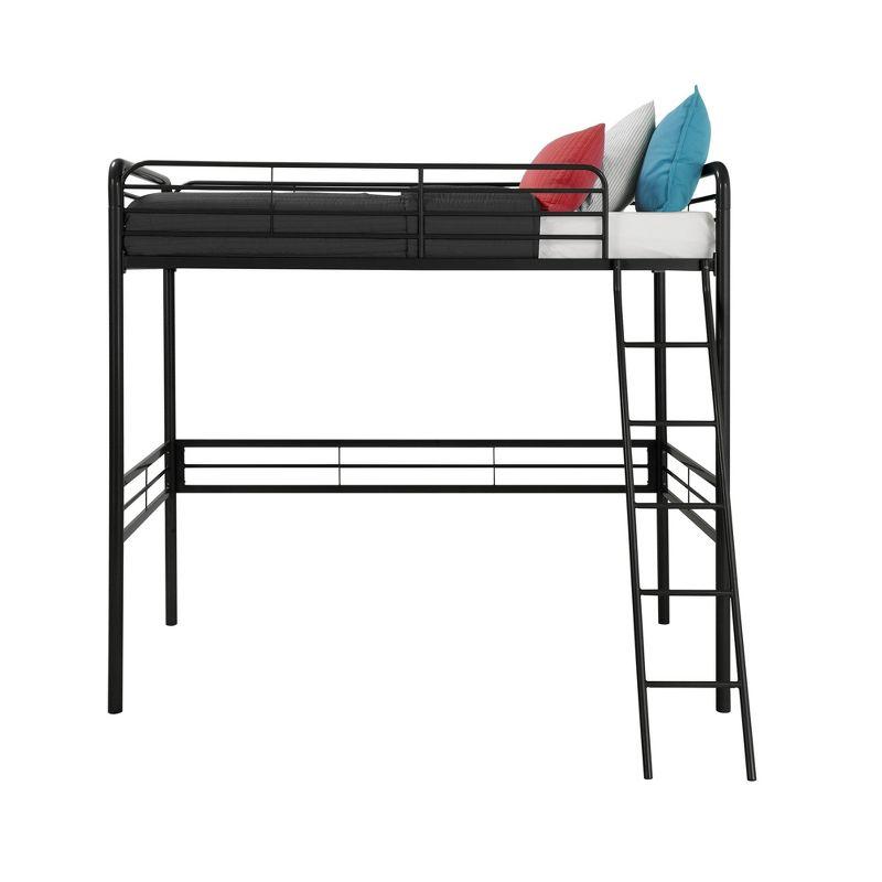 DHP Tommy Twin Metal Loft Bed