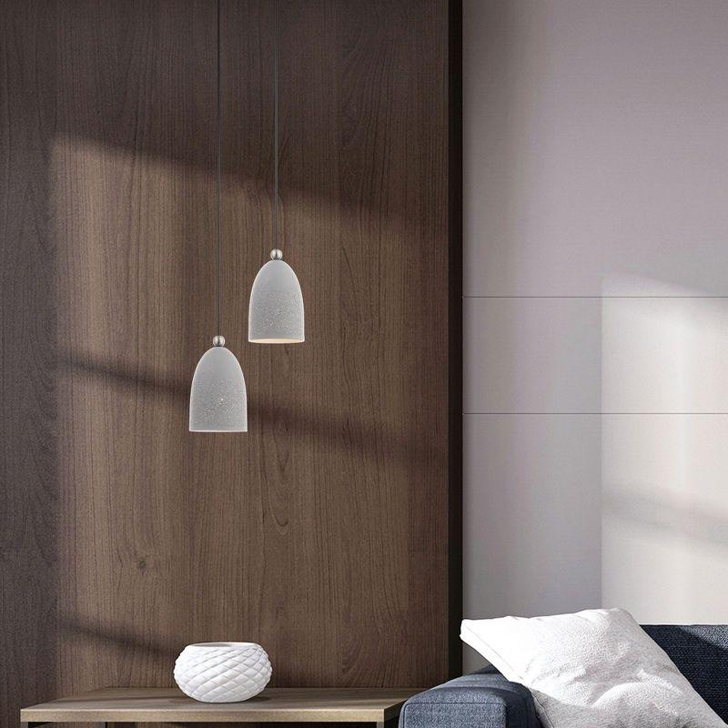 Livex Lighting Arlington 1 - Light Pendant in  Nordic Gray