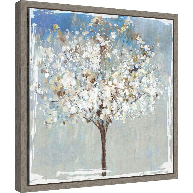 Amanti Art Winter Still Tree by Asia Jensen Framed Canvas Wall Art