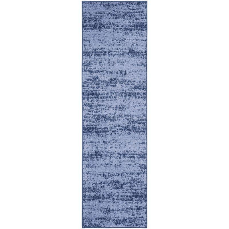 Nourison Essentials 2' x 6' Denim Modern Indoor/Outdoor Rug