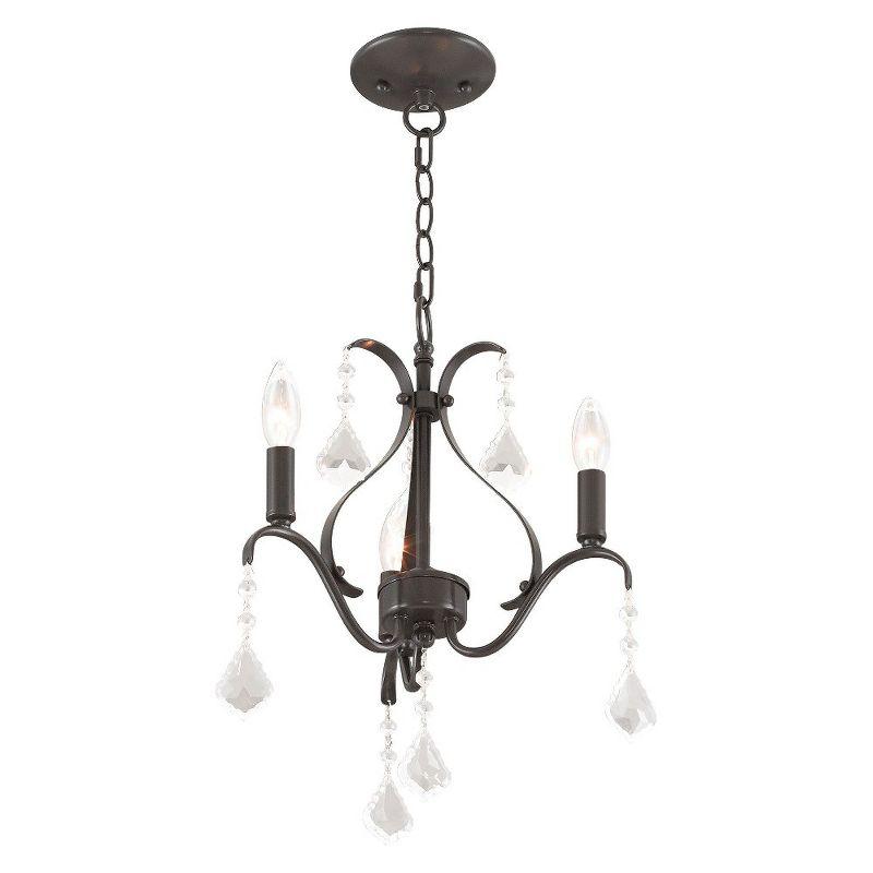 Livex Lighting Caterina 3 - Light Chandelier in  English Bronze