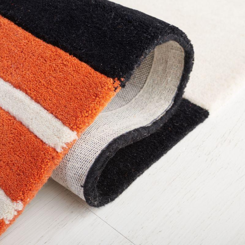 Rodeo Drive RD863 Hand Tufted Area Rug - Ivory/Rust - 3'x5' - Safavieh.