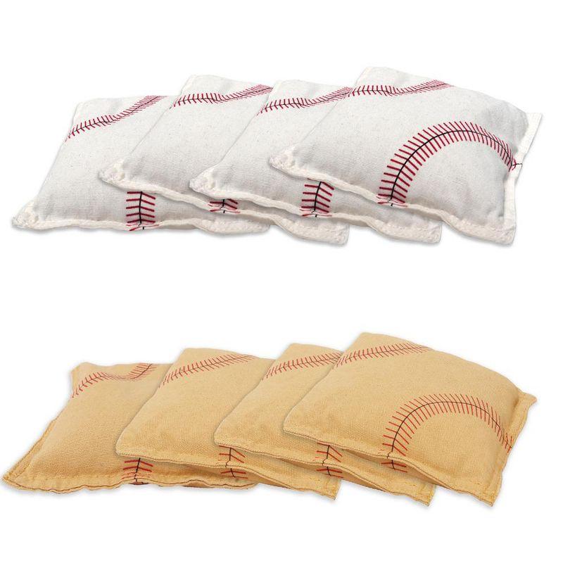 GSE Games & Sports Expert Regulation Size and Weight Cornhole Bean Bags for Cornhole Board Toss Game (Set of 8)