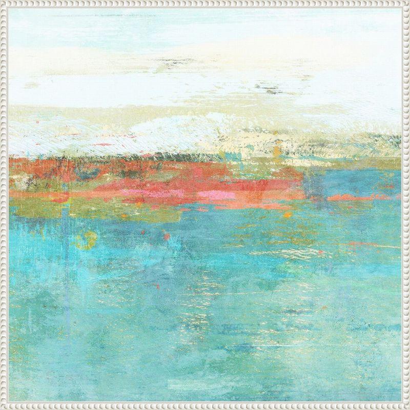 Amanti Art August Haze by Suzanne Nicoll Canvas Wall Art Print Framed 30 x 30
