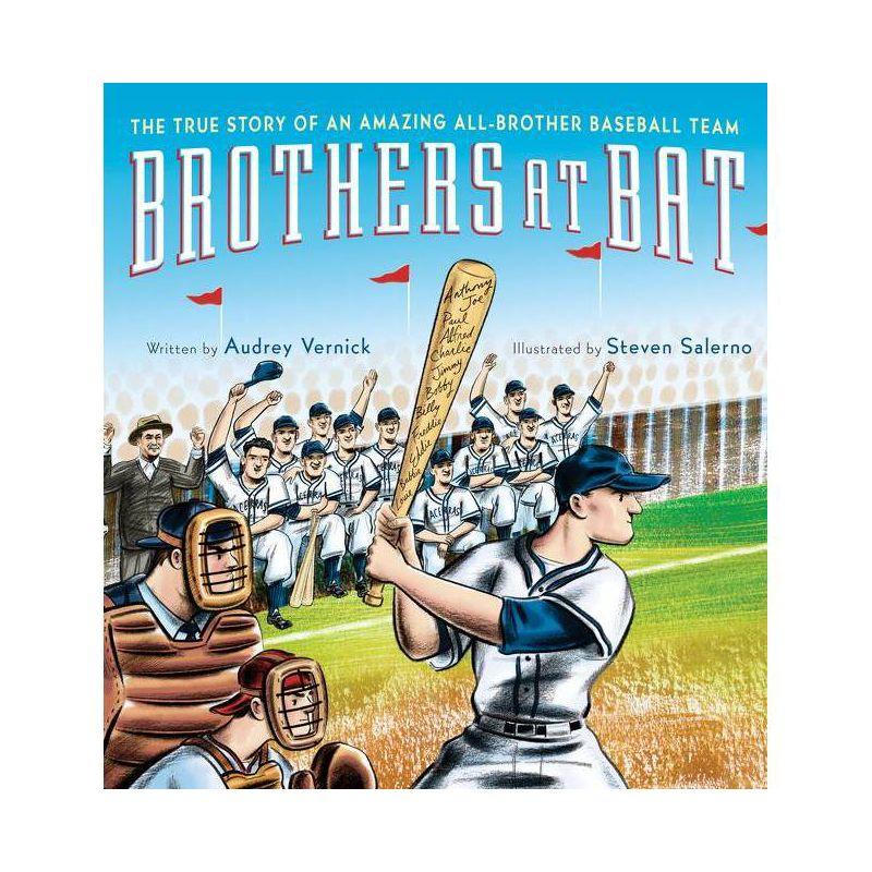 Brothers at Bat: True Story of All-Brother Baseball Team Hardcover