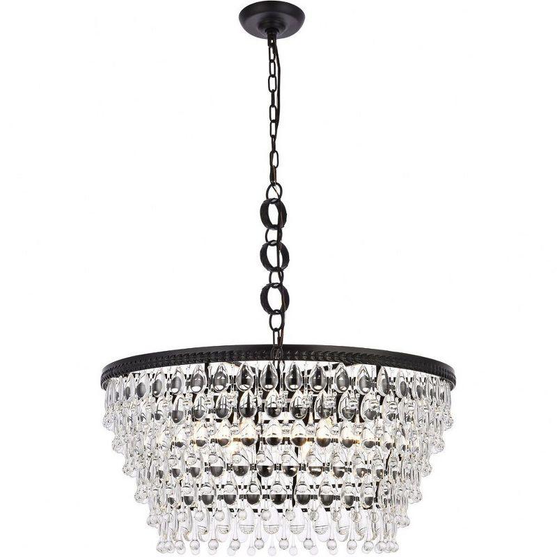 Beno 6 - Light Dimmable Tiered Chandelier