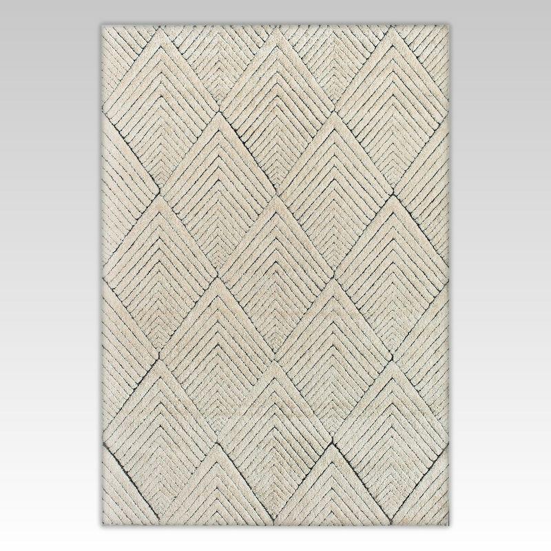 Cadence Contemporary Alabaster Area Rug