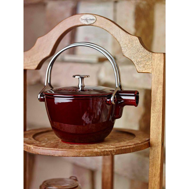 Staub Cast Iron 1-qt Round Tea Kettle