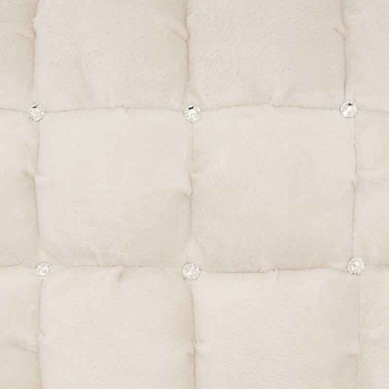 Oversize Luminescence Quilted Swarovski Square Throw Pillow - Mina Victory