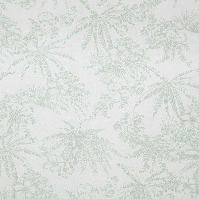 Tommy Bahama Pen And Ink Green Cotton Duvet Cover Set