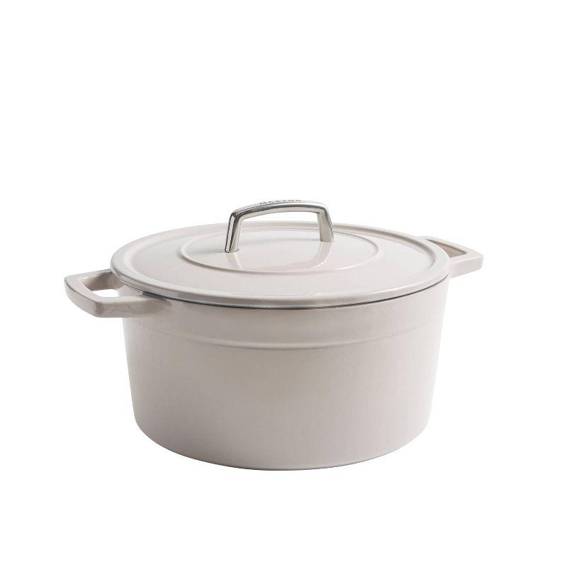 Martha by Martha Stewart 7 QT Enameled Cast Iron Dutch Oven w/Lid