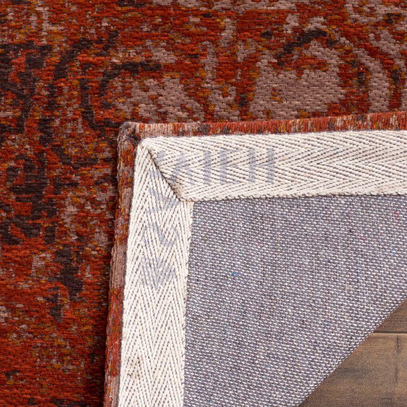 Classic Vintage CLV222 Power Loomed Area Rug - Rust/Brown - 6'x6' - Safavieh.