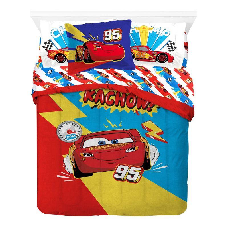 Sunny Side Up Disney Pixar Cars Bed Set with Sham