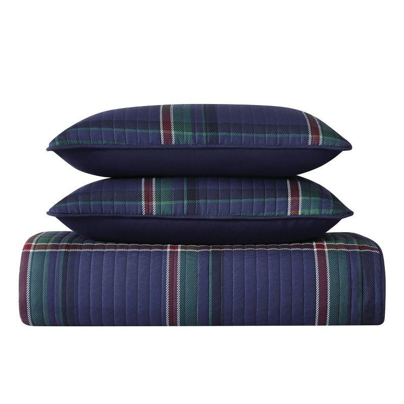 Truly Soft Bronson Plaid Quilt Set