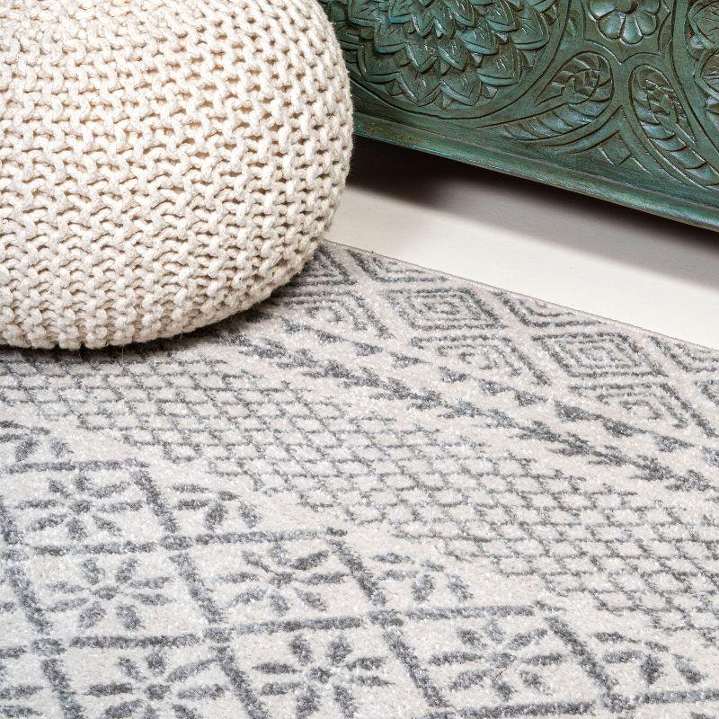 Athens Modern Geometric Boho Area Rug - JONATHAN Y