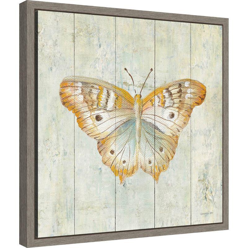 Amanti Art Natural Flora VII by Danhui Nai Canvas Wall Art Print Framed 16-in. x 16-in.