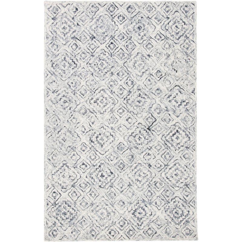 Micro-Loop MLP776 Hand Tufted Area Rug - Grey/Beige - 5'x8' - Safavieh.