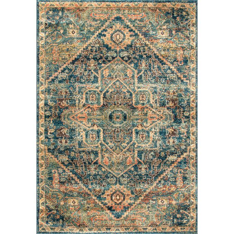 nuLOOM Global Medallion Tabetha Area Rug