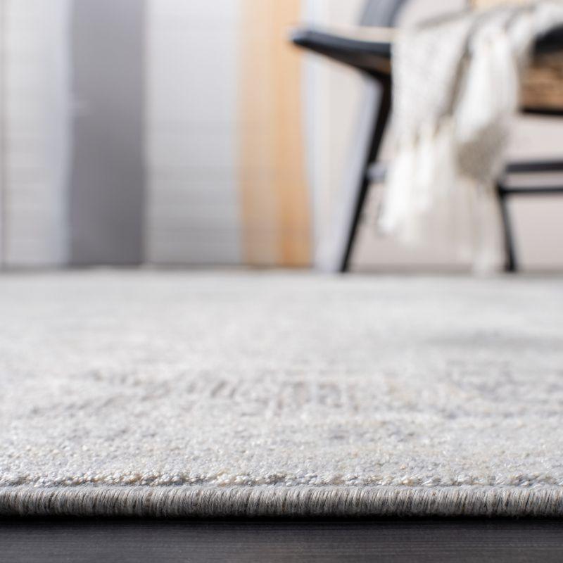 Dream DRM411 Power Loomed Indoor Accent Rug - Grey/Ivory - 2'6"x4' - Safavieh