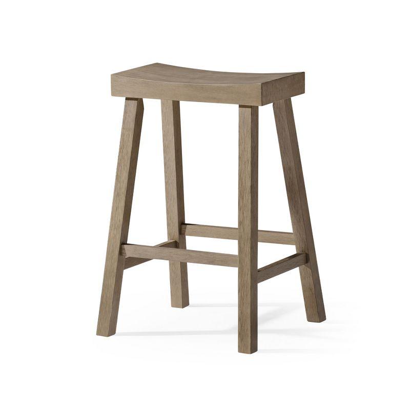 Maven Lane Vincent Wooden Kitchen Bar Stool