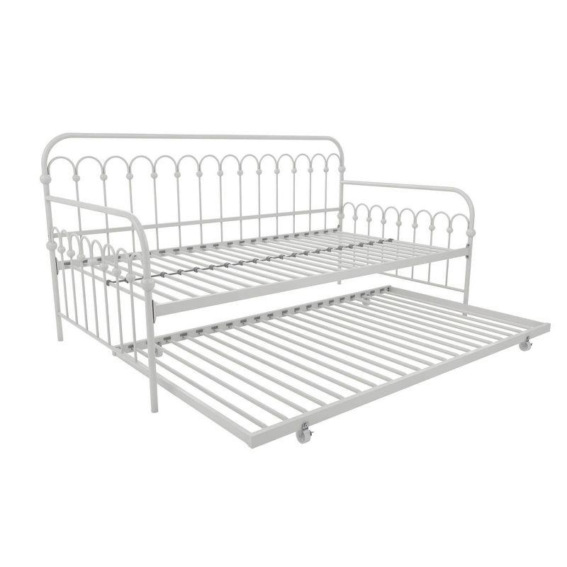 Bright Pop Metal Daybed with Trundle