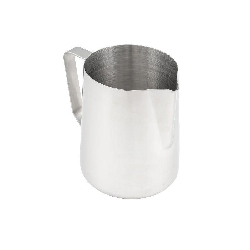 Winco Beverage Frothing Pitcher, Stainless Steel