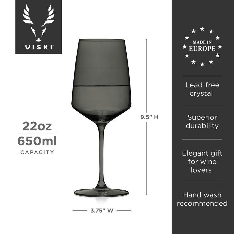 Reserve Nouveau Crystal Wine Glasses (Set of 2)