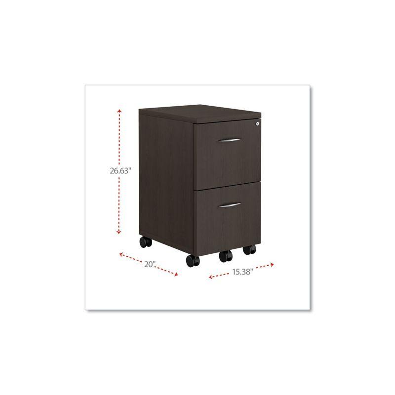 Sedina Series 15.38'' Wide 2 -Drawer Mobile File Cabinet