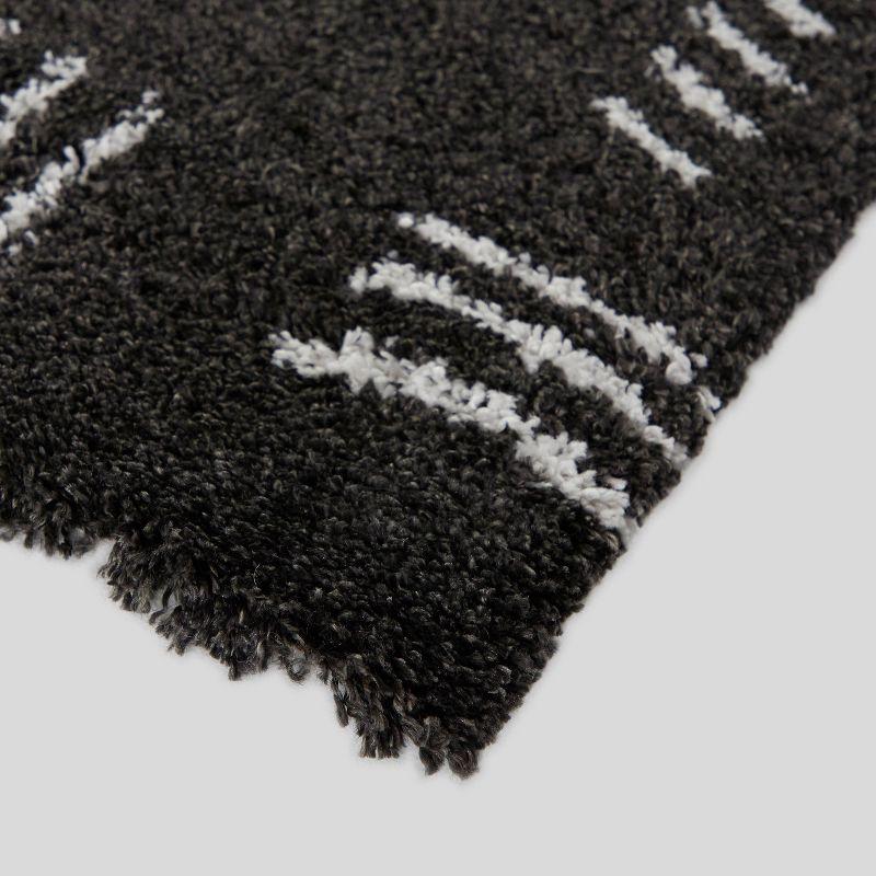 Morin Geometric Shag Area Rug