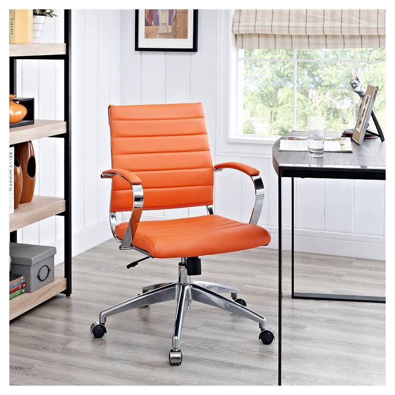Modway Modway Jive Ribbed Mid-back Executive Office Chair