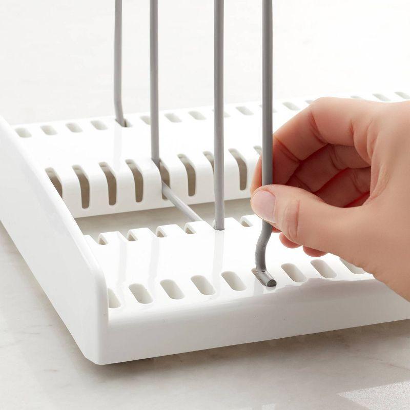 YouCopia StoreMore Expandable Cookware Rack: Non-Slip Kitchen Storage, Multi-Compartment Pot & Pan Organizer